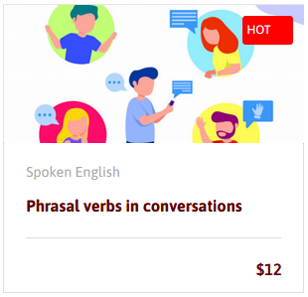 Phrasal verbs in conversations